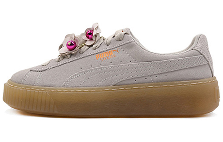 (Women) Puma Platform Flower Tassel 'White' 369181-01