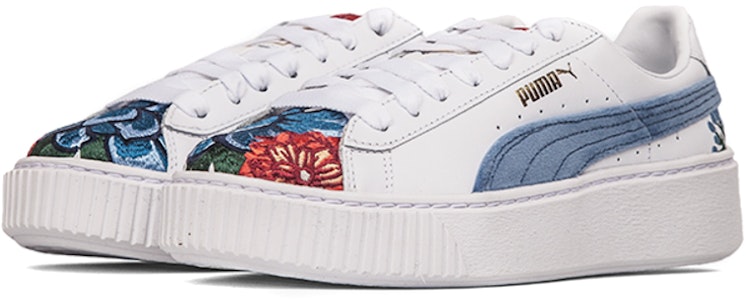 (女款)Puma 平台超級 '刺繡花卉' 366123-01 Order (女款)Puma 平台超級 '刺繡花卉' 366123-01