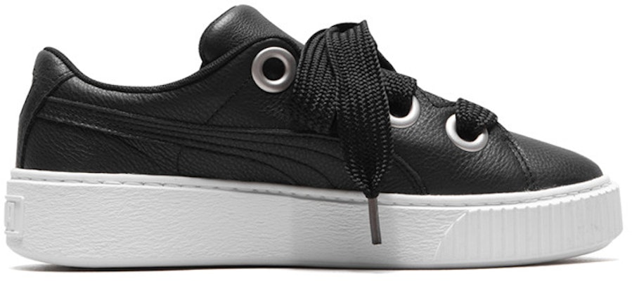 (Women) Puma Platform Kiss 'Black' 366460-03 Buy (Women) Puma Platform Kiss 'Black' 366460-03