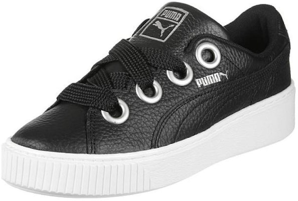(Women) Puma Platform Kiss 'Black' 366460-03 Order (Women) Puma Platform Kiss 'Black' 366460-03