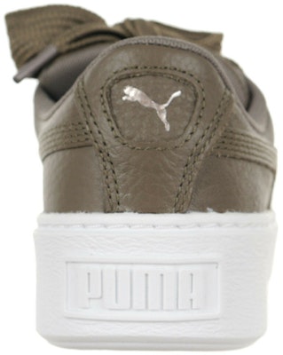 (Women) Puma Platform Kiss Leisure Board Shoes Green 366460-01 Shop (Women) Puma Platform Kiss Leisure Board Shoes Green 366460-01