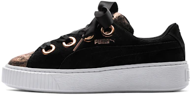 (Women) Puma Platform Kiss Artica 'Black Gold' 366707-02 (Women) Puma Platform Kiss Artica 'Black Gold' 366707-02