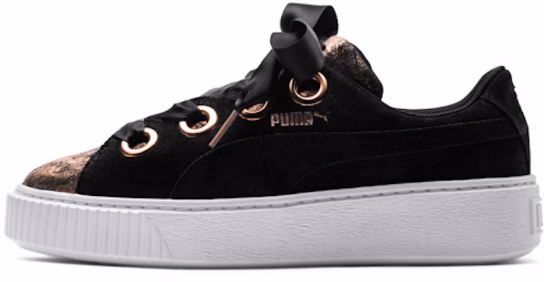 (W) Puma Platform Kiss Artica 'Hitam Emas' 366707-02 Buy (W) Puma Platform Kiss Artica 'Hitam Emas' 366707-02