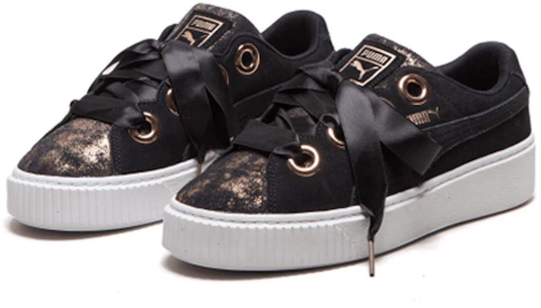 (W) Puma Platform Kiss Artica 'Hitam Emas' 366707-02 Lookbook (W) Puma Platform Kiss Artica 'Hitam Emas' 366707-02