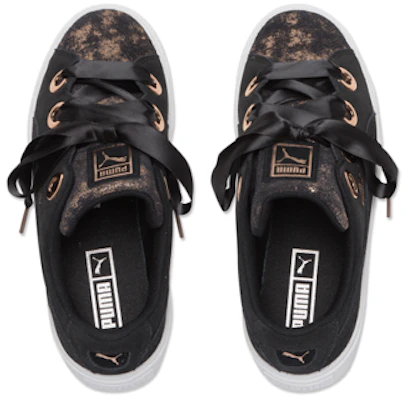 (W) Puma Platform Kiss Artica 'Hitam Emas' 366707-02 Shop (W) Puma Platform Kiss Artica 'Hitam Emas' 366707-02