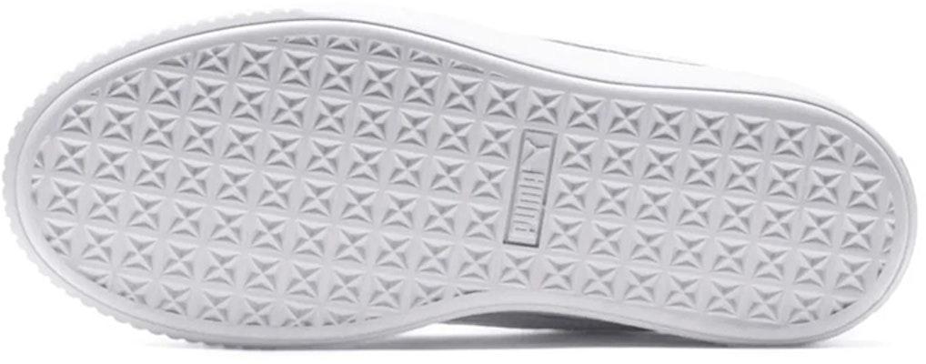 (Women) Puma Platform Kiss Ath Lux White 366704-01 Details for (Women) Puma Platform Kiss Ath Lux White 366704-01
