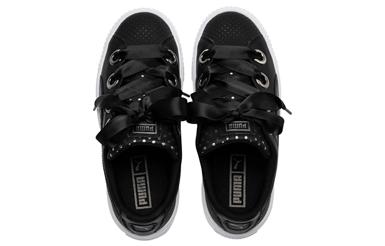 Lookbook (W) Puma Platform Kiss Ath Lux Hitam 366704-02