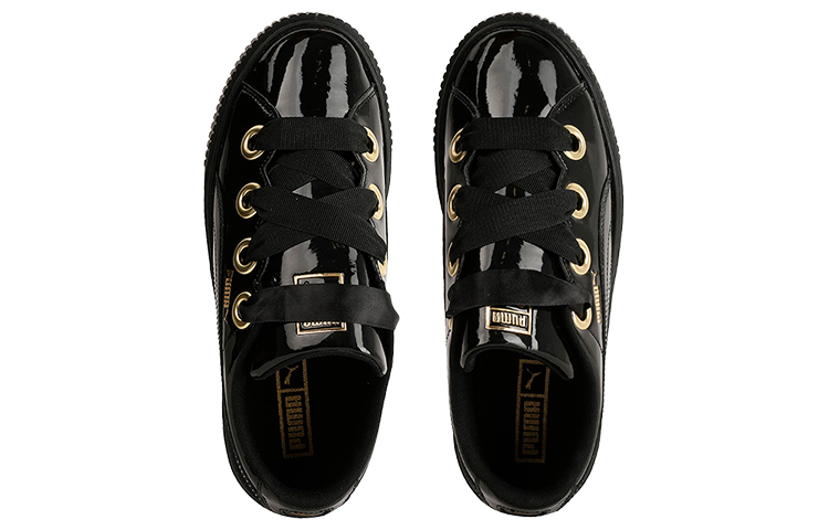 Lookbook (W) Puma Platform Kiss Patent ''Zwart Goud'' 366012-01