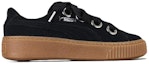 Order (W) Puma Platform Kiss Suede 'Hitam' 366461-01