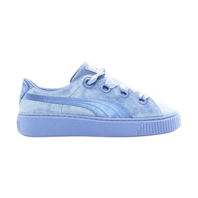 (W) Puma Platform Kiss Velvet 'Lavender Lustre'
