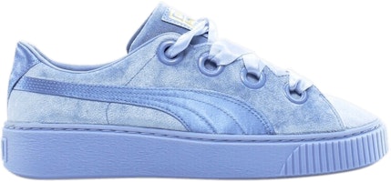 (Women) Puma Platform Kiss Velvet 'Lavender Lustre' 367021-04 (Women) Puma Platform Kiss Velvet 'Lavender Lustre' 367021-04