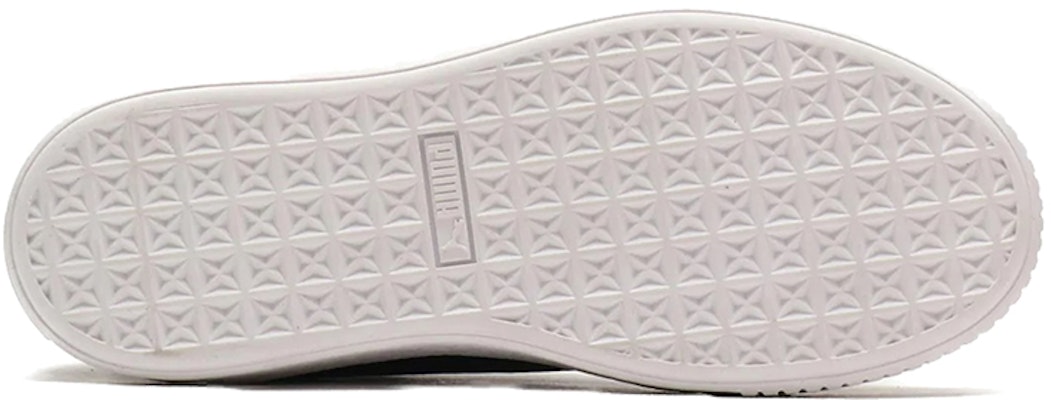 (W) 푸마 플랫폼 프리미엄 로고 블랙 화이트 369921-01 Details for (W) 푸마 플랫폼 프리미엄 로고 블랙 화이트 369921-01