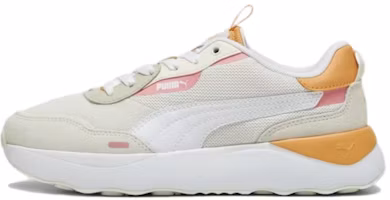 (Women) Puma Platform Low-Top Running Shoes Women’s Off-White Comfortable & Non-Slip. 392324-08 (Women) Puma Platform Low-Top Running Shoes Women’s Off-White Comfortable & Non-Slip. 392324-08