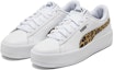 Lookbook (W) Puma Lily Platform Sneakers Putih/Hitam 384894-02