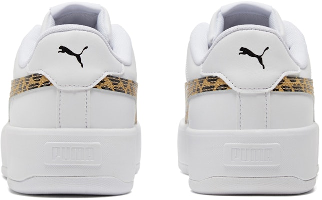 PUMA 平台耐磨低帮板鞋 女款 白黑 Purchase PUMA 平台耐磨低帮板鞋 女款 白黑
