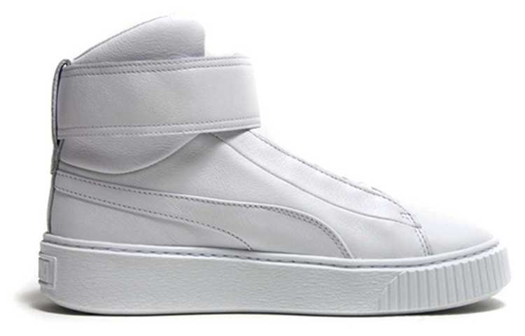 (W) Puma Platform Mid 'White' 圖 2