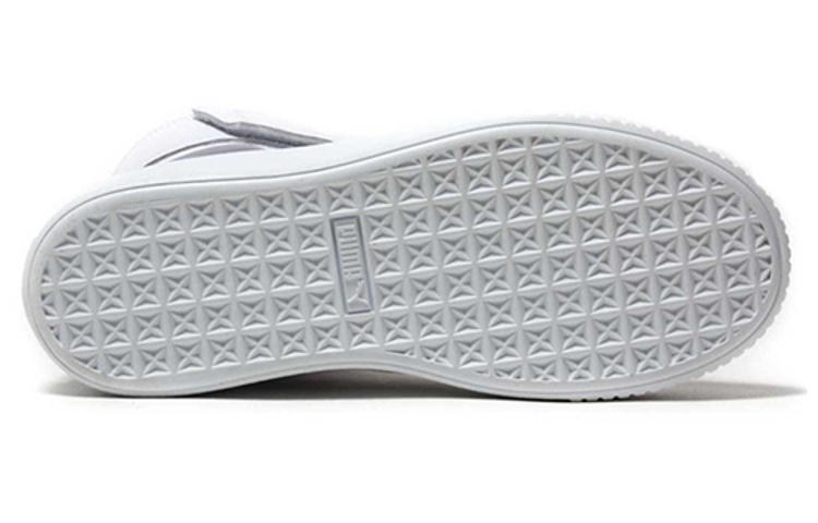 (W) Puma Platform Mid 'White' 圖 5