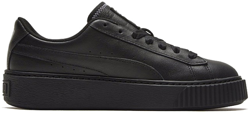 (Women) Puma Platform Mixed FS Black 371793-02 Order (Women) Puma Platform Mixed FS Black 371793-02