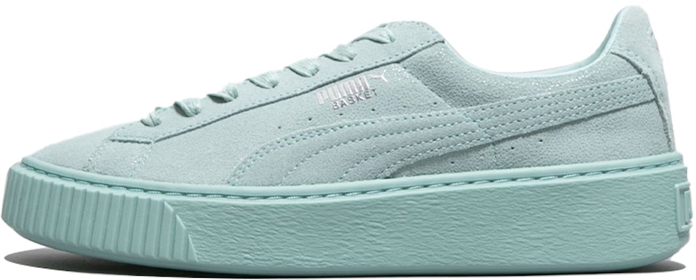 (Women) Puma Basket Platform Reset 'Peppermint Green' 363313-03 Buy (Women) Puma Basket Platform Reset 'Peppermint Green' 363313-03
