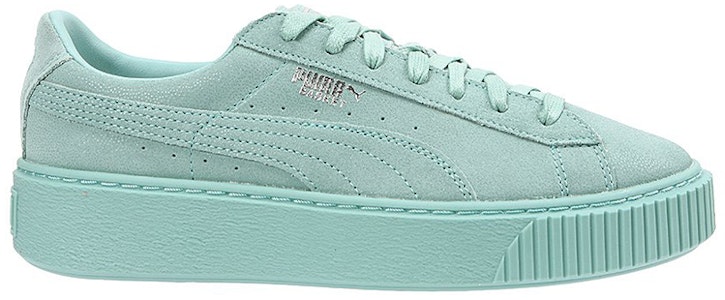 (W) 彪马Basket Platform Reset薄荷绿女鞋 363313-03 Order (W) 彪马Basket Platform Reset薄荷绿女鞋 363313-03