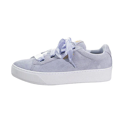 (W) Puma Vikky Platform Ribbon 'Icelandic Blue'