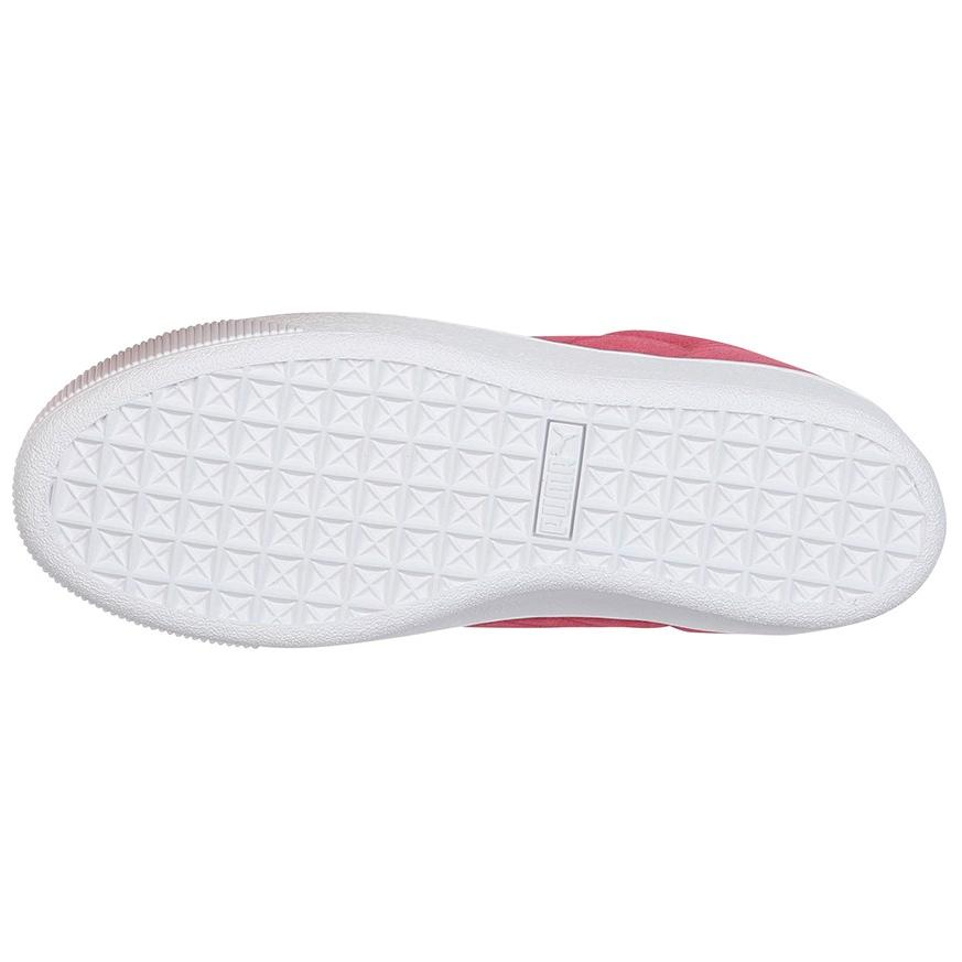 (W) Puma Platform Ribbon Low Tops Thick Sole Skateboarding Shoes Pink Red 圖 5