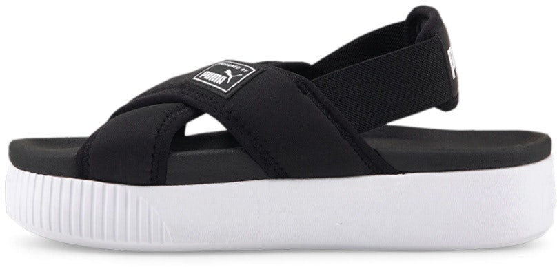 Puma white 2025 platform sandals
