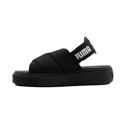 (W) Puma Platform Sandal 'Black'
