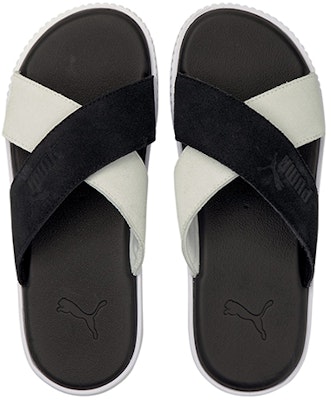 (Women) Puma Platform Sandal 'Black White' 375105-03 Lookbook (Women) Puma Platform Sandal 'Black White' 375105-03
