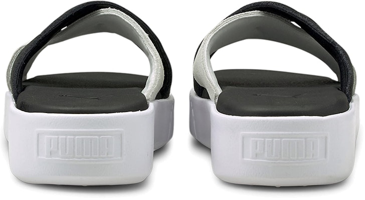 (Women) Puma Platform Sandal 'Black White' 375105-03 Shop (Women) Puma Platform Sandal 'Black White' 375105-03