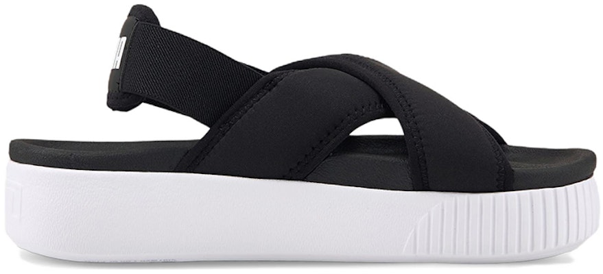 (Women) Puma Platform Sandal 'Puma Black/Puma White' 384257-01 Order (Women) Puma Platform Sandal 'Puma Black/Puma White' 384257-01