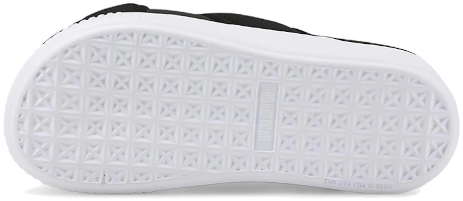 (W) Puma Platform Sandal ''Zwart/Wit'' 384257-01 Details for (W) Puma Platform Sandal ''Zwart/Wit'' 384257-01