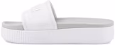 Buy (W) 푸마 플랫폼 샌들 '화이트 그레이' (Puma Platform Sandal 'White Grey') 384201-02