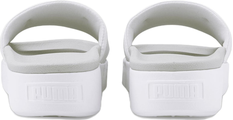 (Women) Puma Platform Sandal 'White Grey' 384201-02 Shop (Women) Puma Platform Sandal 'White Grey' 384201-02