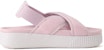 (W) Puma Sandal Platform 'Pink' Wanita 384257-04