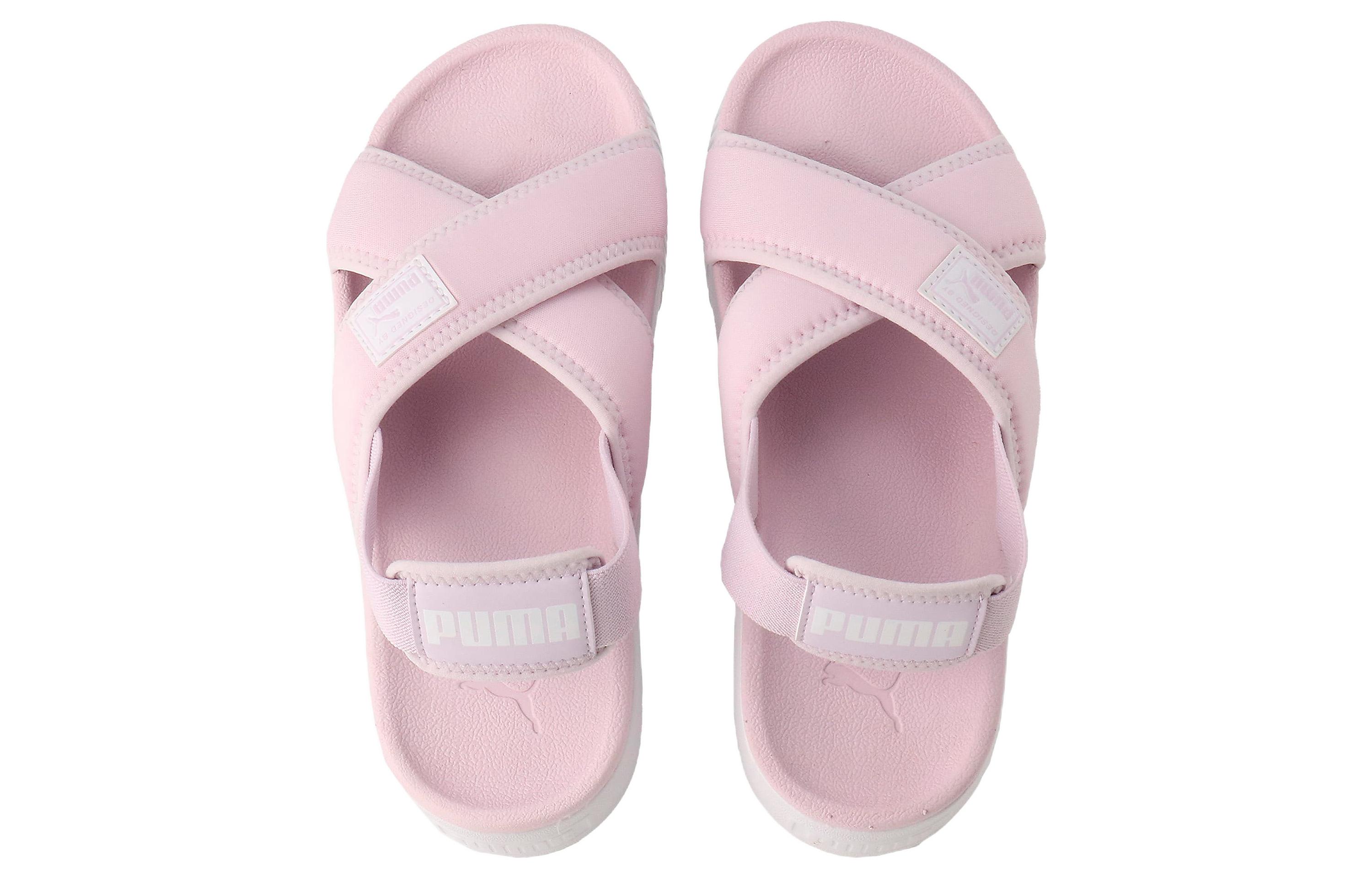 Lookbook (W) 푸마 플랫폼 핑크 샌들 (Puma Platform Pink Sandals) 384257-04