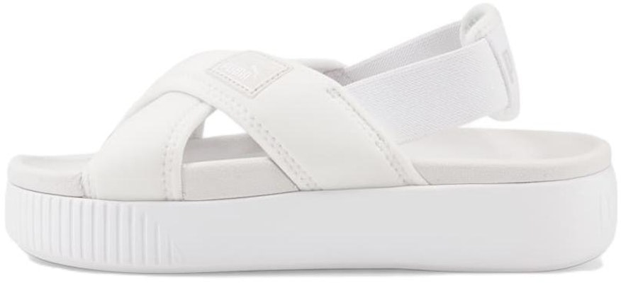 (Women) Puma Platform Sandals 'White' 384257-02 Buy (Women) Puma Platform Sandals 'White' 384257-02