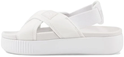 (Women) Puma Platform Sandals 'White' 384257-02 (Women) Puma Platform Sandals 'White' 384257-02