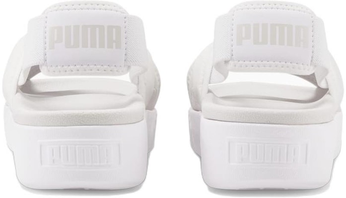 (Women) Puma Platform Sandals 'White' 384257-02 Purchase (Women) Puma Platform Sandals 'White' 384257-02