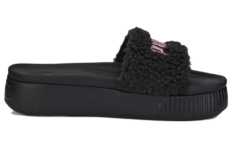 (W) Puma Platform Sherpa 'Black' 圖 2