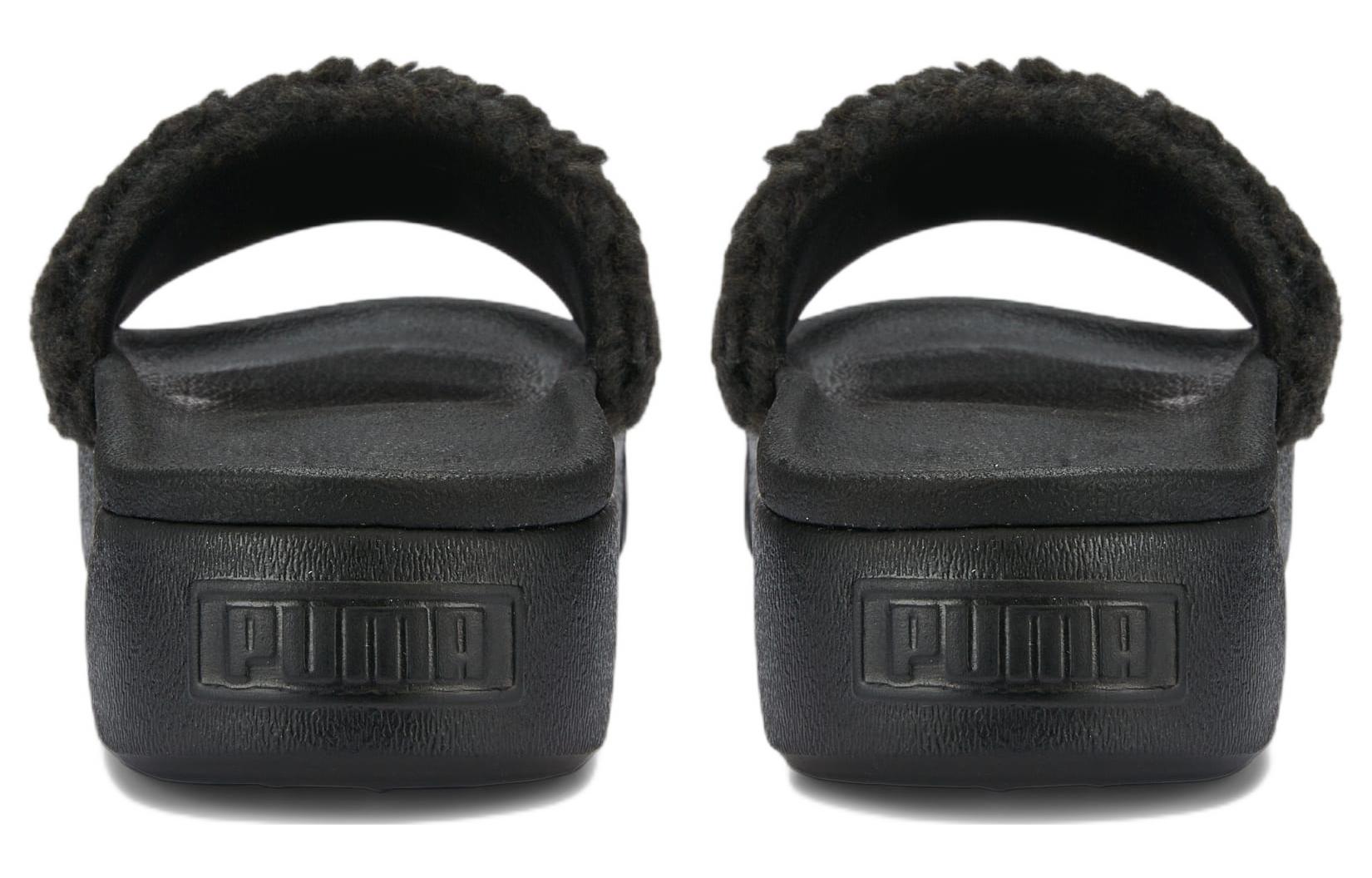 (W) Puma Platform Sherpa 'Black' 圖 5