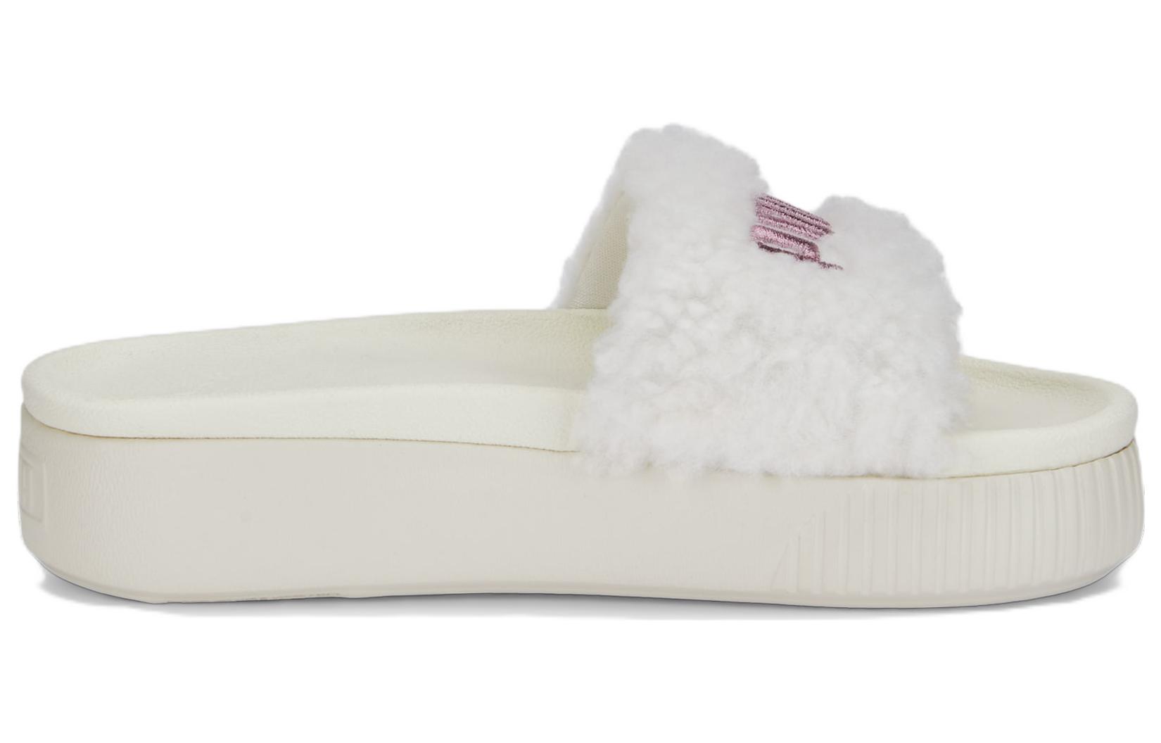 (W) Puma Platform Sherpa 'White' 圖 2