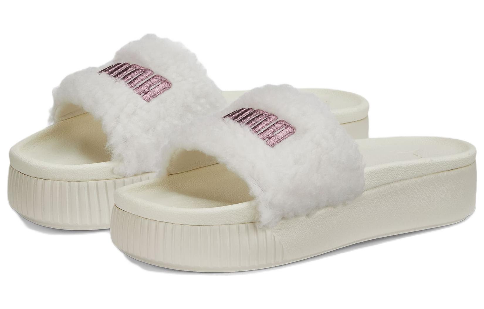 (W) Puma Platform Sherpa 'White' 圖 3