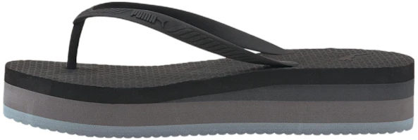 (Women) Puma Platform Slide 'Black Grey' 383101-01 (Women) Puma Platform Slide 'Black Grey' 383101-01