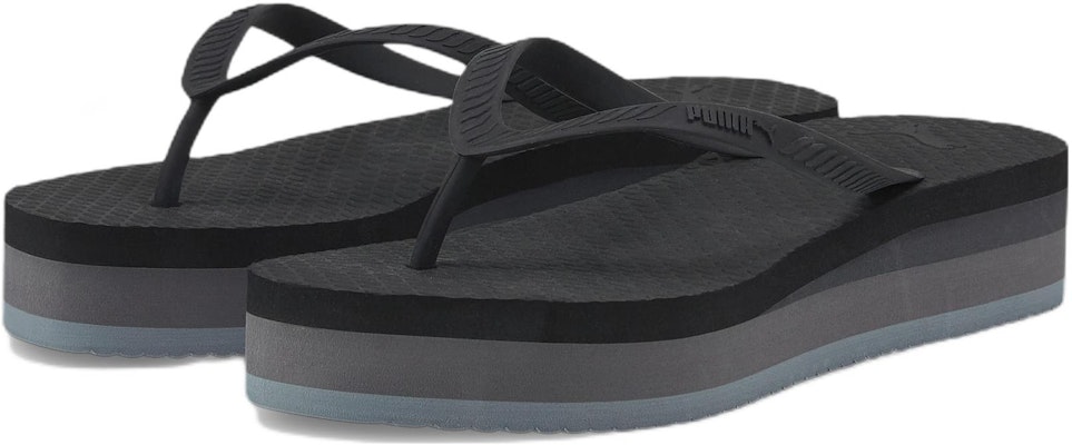 (Women) Puma Platform Slide 'Black Grey' 383101-01 Lookbook (Women) Puma Platform Slide 'Black Grey' 383101-01