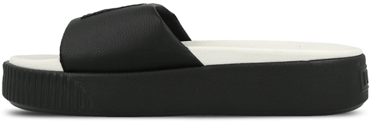(Women) Puma Platform Slide 'Black Whisper White' 366121-04 Buy (Women) Puma Platform Slide 'Black Whisper White' 366121-04