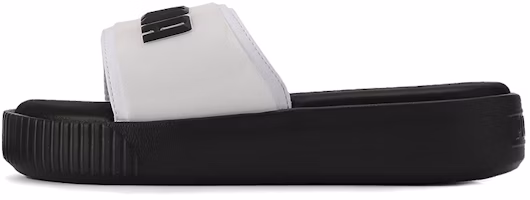 (Women) Puma Platform Slide 'Black White' 369414-05 (Women) Puma Platform Slide 'Black White' 369414-05