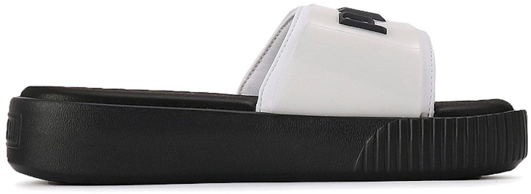 (Women) Puma Platform Slide 'Black White' 369414-05 Order (Women) Puma Platform Slide 'Black White' 369414-05