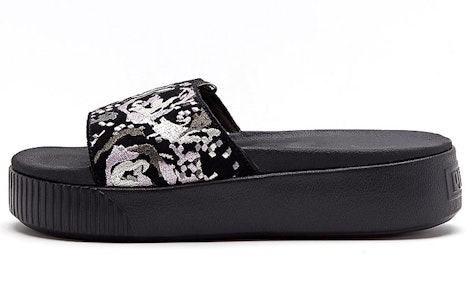 (W) Puma Platform Slide 'Digital Emb Black' - Sandal Hitam Embos Digital Puma Platform 367287-02 Buy (W) Puma Platform Slide 'Digital Emb Black' - Sandal Hitam Embos Digital Puma Platform 367287-02