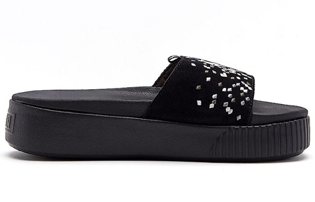 (Women) Puma Platform Slide 'Digital Emb Black' 367287-02 Order (Women) Puma Platform Slide 'Digital Emb Black' 367287-02
